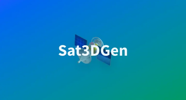 Sat3DGen Review: A New May 2026 3D AI Release Improves Satellite-To-Street Scene Generation With Open Code And Demo
