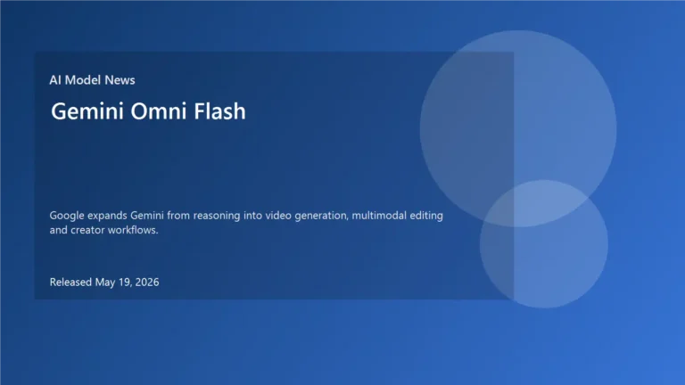 Gemini Omni Flash Launches As Google’s New Multimodal Video Model